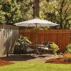 Costway 10 Foot Classic Adjustable Height Patio Umbrella