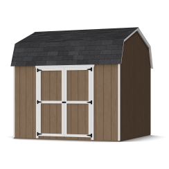Little Cottage Co 10 x 10 Foot Value Gambrel Barn with Side Entry
