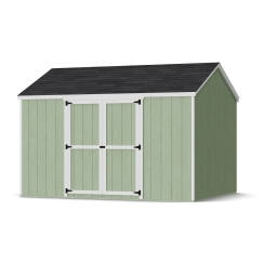 Little Cottage Co 10 x 12 Foot Value Gable Shed with Side Entry