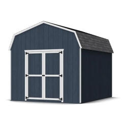 Little Cottage Co. 10 x 12 Foot Value Gambrel Barn with 6 Foot Sidewalls and Floor - Precut Kit