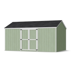 Little Cottage Co 10 x 16 Foot Value Gable Shed with Side Entry