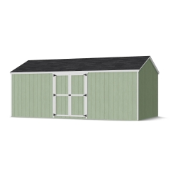 Little Cottage Co 10 x 20 Foot Value Gable Shed with Side Entry