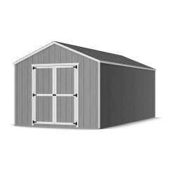 Little Cottage Co. 10 x 20 Foot Value Gable Shed with Floor - Precut Kit