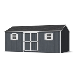 Little Cottage Co. 10 x 20 Foot Value Workshop Shed with Floor - Precut Kit