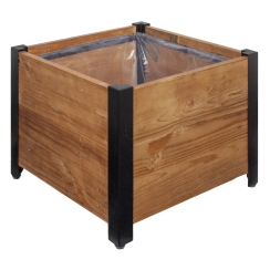 JR Home Square Urban Garden Low Profile Planter