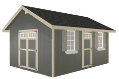 Alpine Structures EZFIT 12 x 16 Foot Riverside Shed Kit