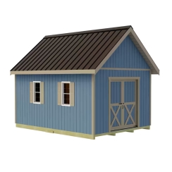 Best Barns 12 x 20 Planner Paradise Wood Shed with Sliding Doors