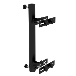 Outsunny Deck Railing Mount Bracket with Adjustable Clamps