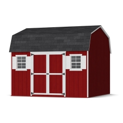 Little Cottage Co 12 x 12 Foot Value Gambrel Barn Workshop