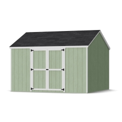 Little Cottage Co 12 x 12 Foot Value Gable Shed with Side Entry