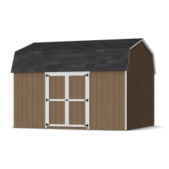 Little Cottage Co 12 x 14 Foot Value Gambrel Barn with Side Entry