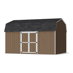 Little Cottage Co 12 x 16 Foot Value Gambrel Barn with Side Entry