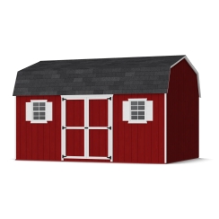 Little Cottage Co 12 x 16 Foot Value Gambrel Barn Workshop