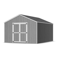 Little Cottage Co. 12 x 16 Foot Value Gable Shed - Precut Kit