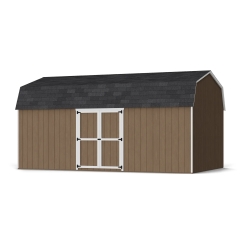 Little Cottage Co 12 x 20 Foot Value Gambrel Barn with Side Entry