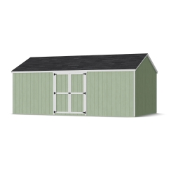 Little Cottage Co 12 x 20 Foot Value Gable Shed with Side Entry