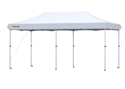 Outsunny 10 x 20 Foot Aluminum Pop Up Canopy Tent