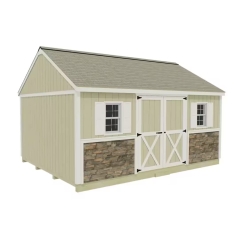 Best Barns 12 x 16 Foot Crafter Connection Wood Shed