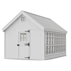 Little Cottage Co 10 x 16 Foot Colonial Gable Greenhouse
