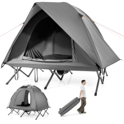 Costway 6.5 x 6 Foot Two Person Off-Ground Camping Tent