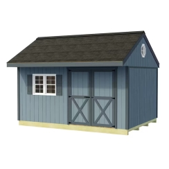 Best Barns 10 x 10 Foot Overhang Oasis Storage Shed