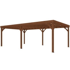 Outsunny 12 x 20 Foot Outdoor Wooden Pergola
