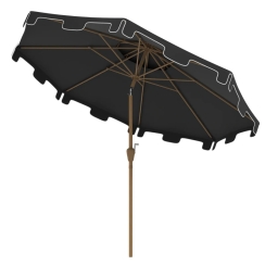 Outsunny 8 4/5 Foot Patio Umbrella with Push Button Tilt and Crank