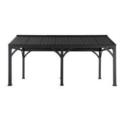 Sunjoy 20 x 14 Foot Newville Steel Carport