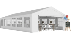 Outsunny 20 x 40 Foot Heavy Duty Outdoor Party Tent with Removable Sidewalls