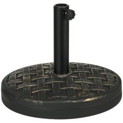 Outsunny Bronze Heavy Duty Concrete Umbrella Base