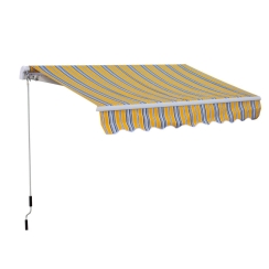Outsunny 8 x 7 Foot Retractable Sunshade Awning