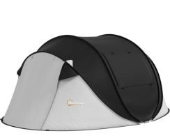 Outsunny 9 x 7 Foot Pop Up Porch Flap Tent with Carry Bag