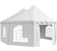 Outsunny 22 x 16 Foot Party Tent with Carrying Bags