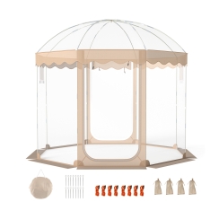 Costway 10 x 10 Foot Pop Up Bubble Tent