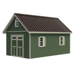 Best Barns 12 x 16 Planner Paradise Wood Shed with Transom Doors