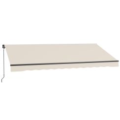 Outsunny 13 x 10 Foot Retractable Sunshade Awning