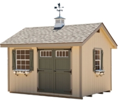 Alpine Structures EZFIT 10 x 12 Foot Heritage Shed Kit