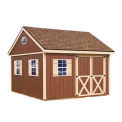 Best Barns 12 x 12 Foot Backyard Basecamp Wood Shed