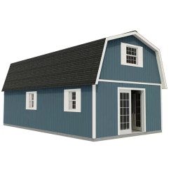 Best Barns 16 x 28 Foot Handcrafted Homestead XL Storage Shed
