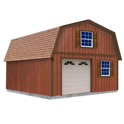 Best Barns 16 x 28 Foot Makers Loft XL Wooden Garage