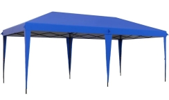 Outsunny 10 x 20 Foot Heavy Duty Pop Up Canopy Tent with Carrying Bag