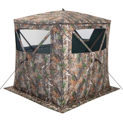 Costway 5 x 5 Foot Three Person Portable Hunting Blind with See-Through Panels