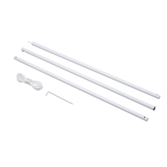 Outsunny Adjustable Sun Sail Pole Installation Kit