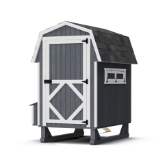 Little Cottage Co 4 x 6 Foot Gambrel Barn Chicken Coop