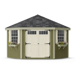 Little Cottage Co. 10 x 10 Foot Colonial Five Corner Shed