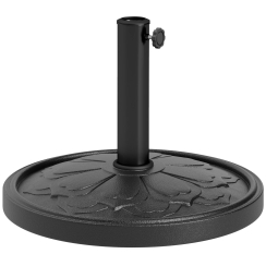 Outsunny Round Resin Patio Umbrella Base