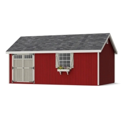Little Cottage Co 12 x 20 Foot Colonial Pinehurst Shed