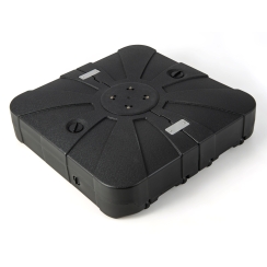 Costway 34 Inch Fillable Wheeled Offset Patio Umbrella Base - 260 Pounds