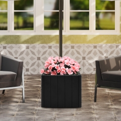 Costway 18 Inch Patio Umbrella Base Planter
