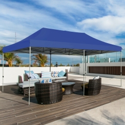 Costway 20 x 10 Foot Adjustable Heavy Duty Sun Shelter Canopy
